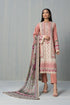 Womens Unstitched Volume 5 Pink 3 Piece